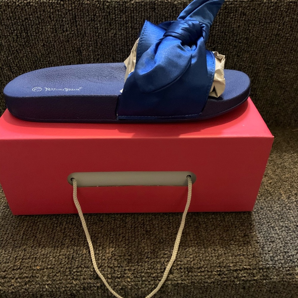 Blue slides